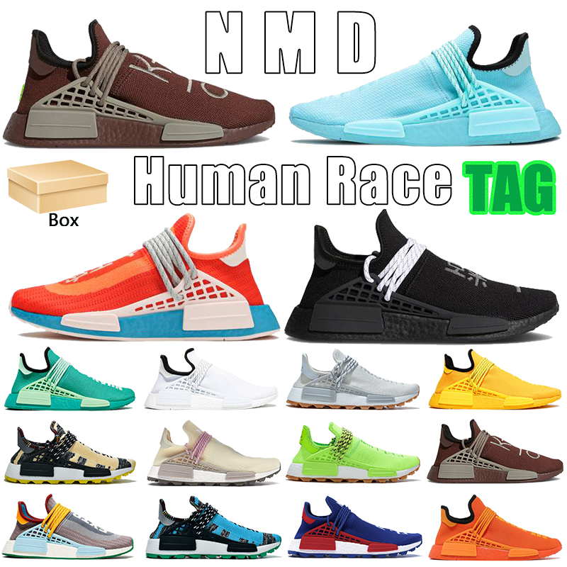 With Box NMD Human Race mens running shoes core black white aqua orange chocolate Hu Pharrell solar pack yellow BBC men women sneakers
With Box NMD Human Race mens running shoes core black white aqua orange chocolate Hu Pharrell solar pack yellow BBC men women sneakers