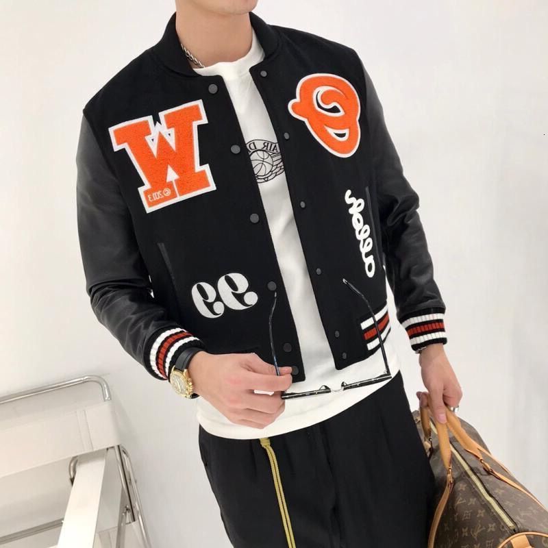 Winter 2021ss Autumn New and Off style Sleeve Tweed Jacket Men's Women's Casual Coat Baseball Suit Trend, Black
Winter 2021ss Autumn New and Off style Sleeve Tweed Jacket Men's Women's Casual Coat Baseball Suit Trend, Black