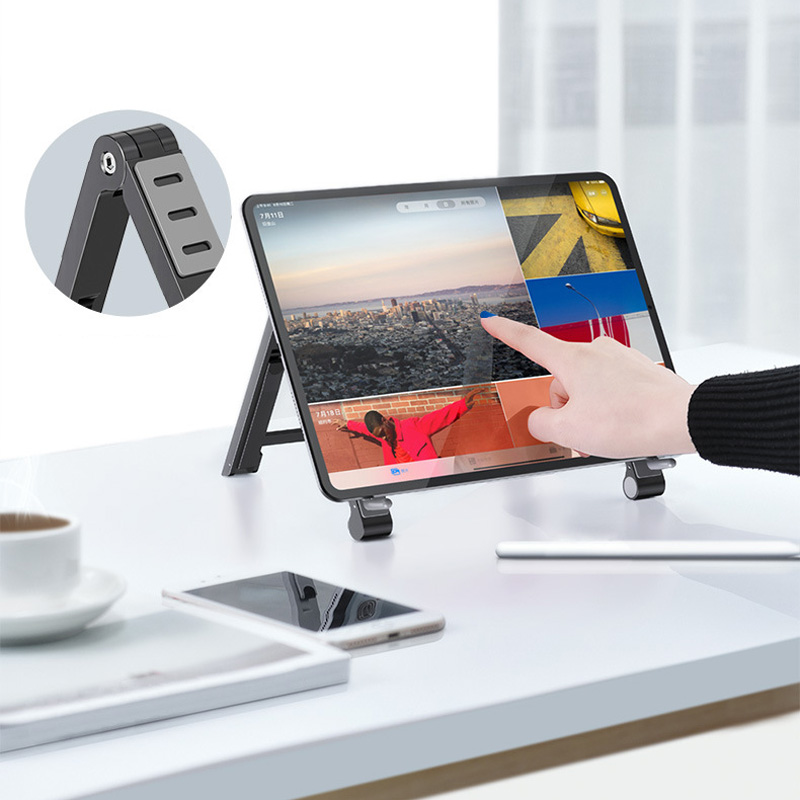 MICCGIN Aluminum MINI Laptop Stand For Mobile Phone Magic Foldable Macbook Pro Air Notebook Iphone Mobile Tablet Holder Desk