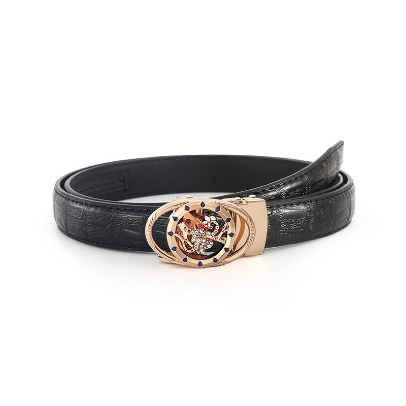 Styles 12 Animals Buckles Woman Belts Female Strap Crocodile Pattern With Rhinestone For Jeans, Black;brown
Styles 12 Animals Buckles Woman Belts Female Strap Crocodile Pattern With Rhinestone For Jeans, Black;brown