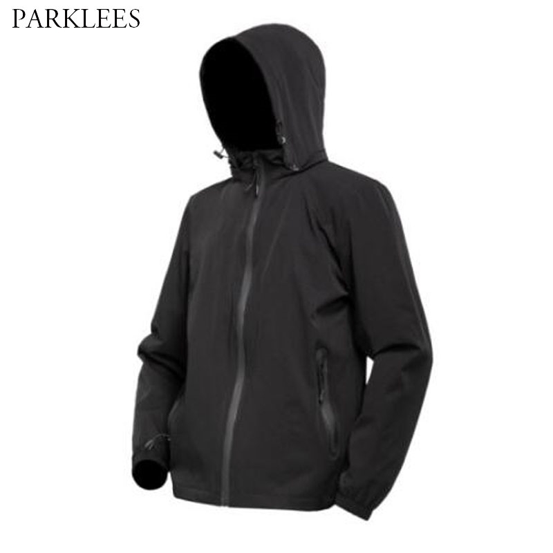 Summer Hoodie Jacket for Men Thin Sunscreen Waterproof with Hooded Beach Men Casual Jackets Lightweight Zipper Outdoorwear Male 210524, Black
Summer Hoodie Jacket for Men Thin Sunscreen Waterproof with Hooded Beach Men Casual Jackets Lightweight Zipper Outdoorwear Male 210524, Black