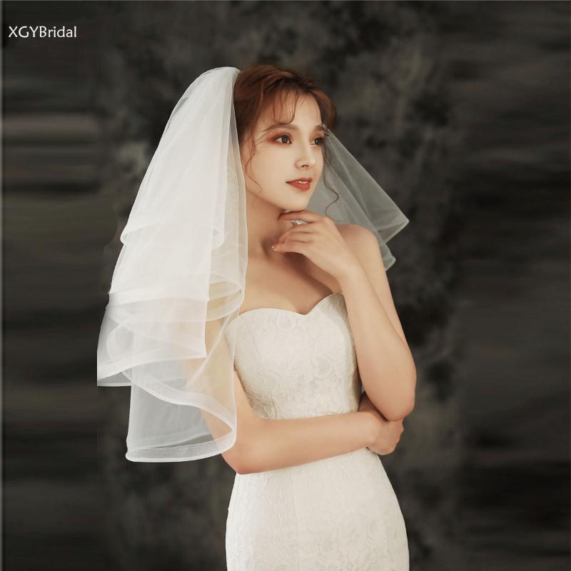 Bridal Veils 2021 Arrival Elbow Length With Comb Multi Layer Lace Edge Appliqued Simple Wedding Accessories Polyester, Black
Bridal Veils 2021 Arrival Elbow Length With Comb Multi Layer Lace Edge Appliqued Simple Wedding Accessories Polyester, Black