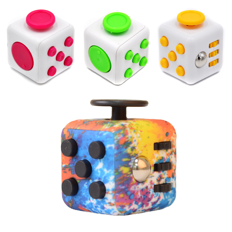 Stress Relief Cube Anti-stress Toys Adult Office Desk Finger Toys Decompression Dice Spinner Anxiety Autism Reliever
Stress Relief Cube Anti-stress Toys Adult Office Desk Finger Toys Decompression Dice Spinner Anxiety Autism Reliever