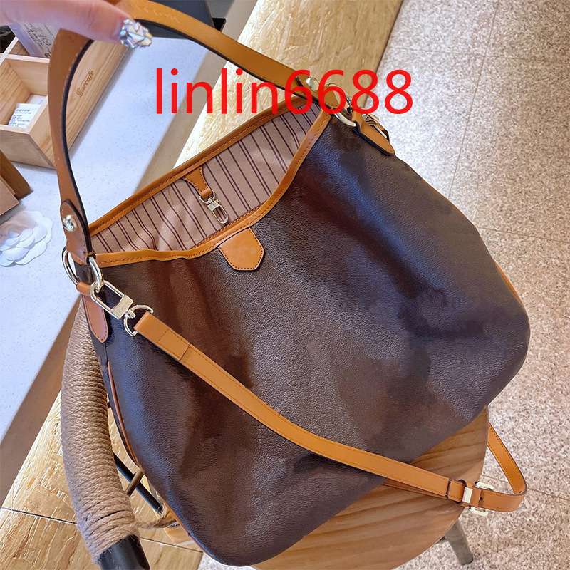 World famous brand with logo this year's popular bag women's new Korean version high-capacity shoulder bags portable simple ins messenger bag Shopping Bags, Brown:38cm with logo
World famous brand with logo this year's popular bag women's new Korean version high-capacity shoulder bags portable simple ins messenger bag Shopping Bags, Brown:38cm with logo