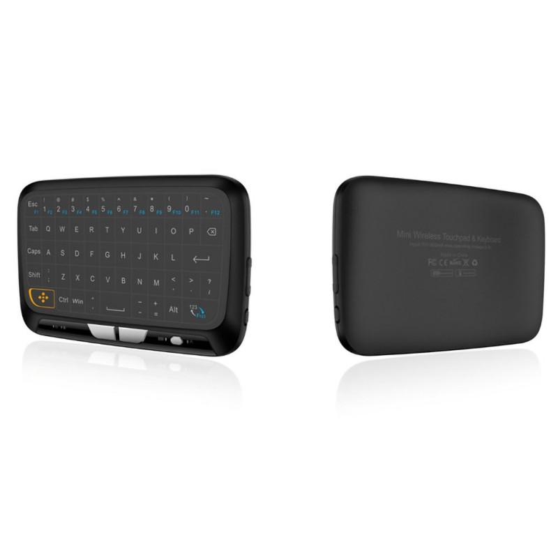 H18 Mini Wireless 2.4GHz Keyboard Air Mouse Large Full Screen Touchpad USB Black Keyboards
H18 Mini Wireless 2.4GHz Keyboard Air Mouse Large Full Screen Touchpad USB Black Keyboards