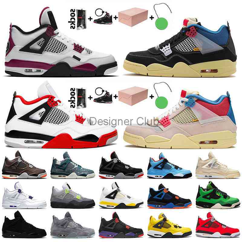 2021 With Box shoes 4 4s Union Guava Ice Women Mens Basketball Shoes Travis Sail PSGs Trainers Sneakers University Blue Court Purple, #46 animal pack 40-47
2021 With Box shoes 4 4s Union Guava Ice Women Mens Basketball Shoes Travis Sail PSGs Trainers Sneakers University Blue Court Purple, #46 animal pack 40-47