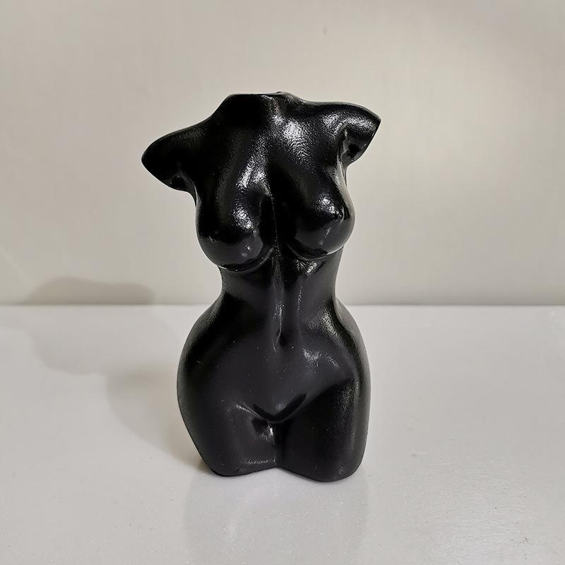 Creative Resin Girl Nude Vase Crafts Body Art Flower Arrangement Living Room Office Bookcase Decoration Home Ornaments Vases
Creative Resin Girl Nude Vase Crafts Body Art Flower Arrangement Living Room Office Bookcase Decoration Home Ornaments Vases