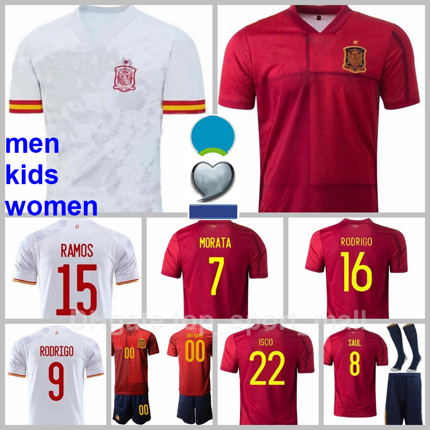 Europe Cup Soccer Spain 14 Xabi Alonso Jersey Set 7 Alvaro Morata 15 Sergio Ramos Garcia 3 Gerard Pique Mikel Oyarzabal FABIAN PAUL TORRES LAPORTE KOKE Football Kits, Men white set patch
Europe Cup Soccer Spain 14 Xabi Alonso Jersey Set 7 Alvaro Morata 15 Sergio Ramos Garcia 3 Gerard Pique Mikel Oyarzabal FABIAN PAUL TORRES LAPORTE KOKE Football Kits, Men white set patch