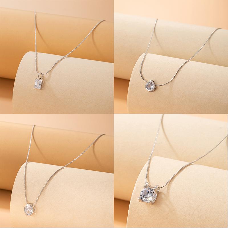 Chokers HuaTang Bohemian Square Pendant Necklace For Women Geometry Silver Color Alloy Adjustable Sweater Chain Jewelry Gift 18752
Chokers HuaTang Bohemian Square Pendant Necklace For Women Geometry Silver Color Alloy Adjustable Sweater Chain Jewelry Gift 18752