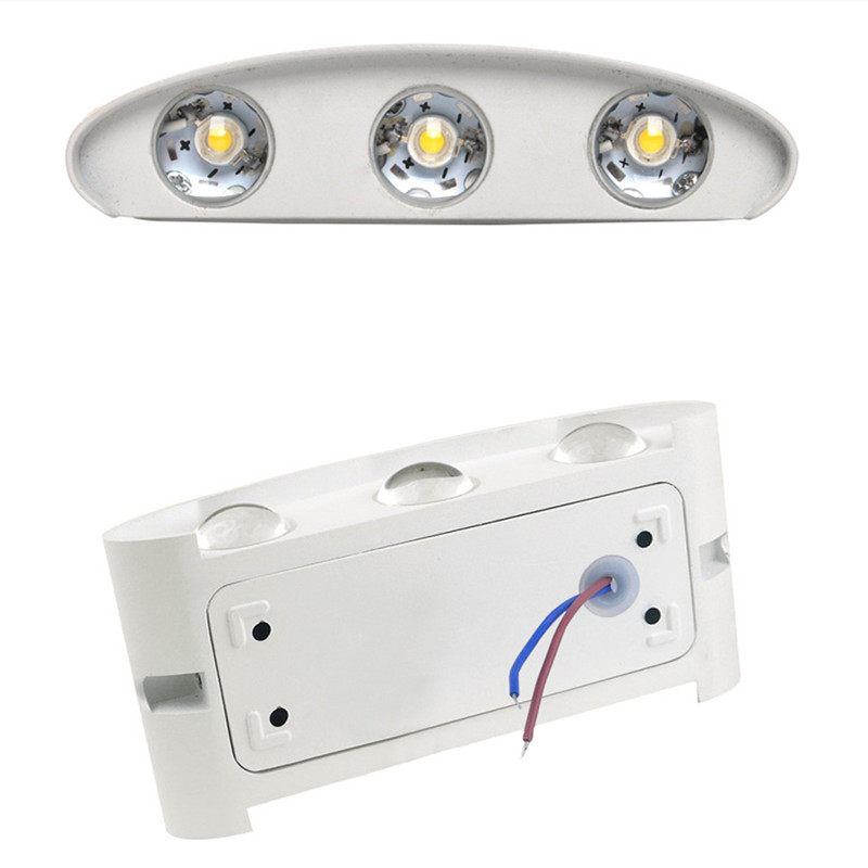 IP65 LED Wall Light Aluminum RGB Outdoor lamps Waterproof Garden Fence Indoor Fashion Walls Lamp For Bedroom Bedside Living Room Stairs