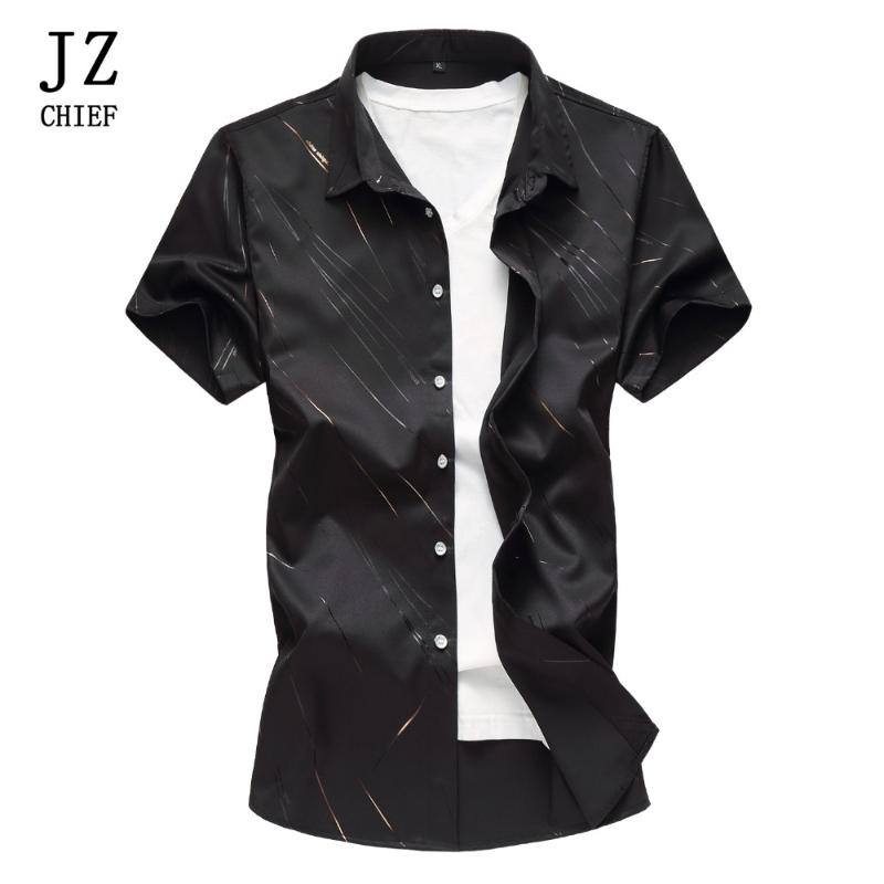 Office Short Sleeve Shirt For Men 2021 Blouse Striped Casual Summer Shirts Business Slim Fit Big Size Work Wear Men's, Light blue shirt
Office Short Sleeve Shirt For Men 2021 Blouse Striped Casual Summer Shirts Business Slim Fit Big Size Work Wear Men's, Light blue shirt
