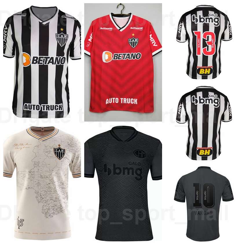2021-2022 Atletico Mineiro 17 Jefferson Savarino Jerseys Soccer 15 Federico Zaracho 26 Ignacio Fernandez 40 Nathan Da Silva 37 Tche Football, Black;yellow
2021-2022 Atletico Mineiro 17 Jefferson Savarino Jerseys Soccer 15 Federico Zaracho 26 Ignacio Fernandez 40 Nathan Da Silva 37 Tche Football, Black;yellow