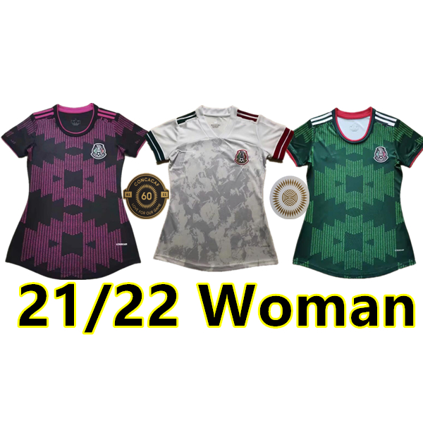 Woman Mexico soccer jerseys Copa america Camisetas 20 21 CHICHARITO LOZANO DOS SANTOS MORENO ALVAREZ GUARDADO 2021 football shirts sets kit, Black;yellow 
Woman Mexico soccer jerseys Copa america Camisetas 20 21 CHICHARITO LOZANO DOS SANTOS MORENO ALVAREZ GUARDADO 2021 football shirts sets kit, Black;yellow