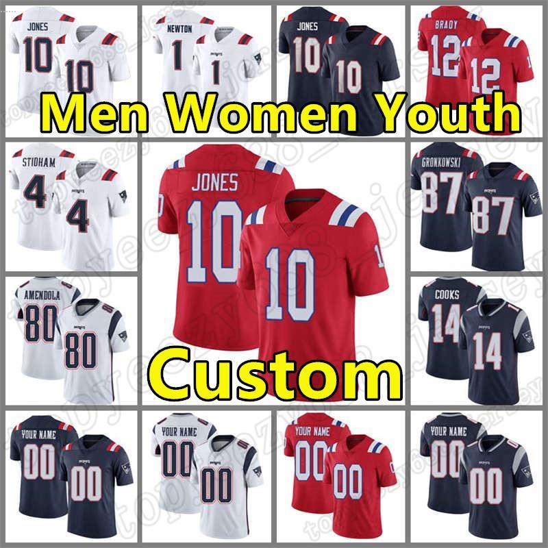 Custom New Men England 10 Mac Jones Patriot jersey Football 11 Julian Edelman 1 Cam Newton 24 Stephon Gilmore 54 Dont'a Hightower, Black;red
Custom New Men England 10 Mac Jones Patriot jersey Football 11 Julian Edelman 1 Cam Newton 24 Stephon Gilmore 54 Dont'a Hightower, Black;red