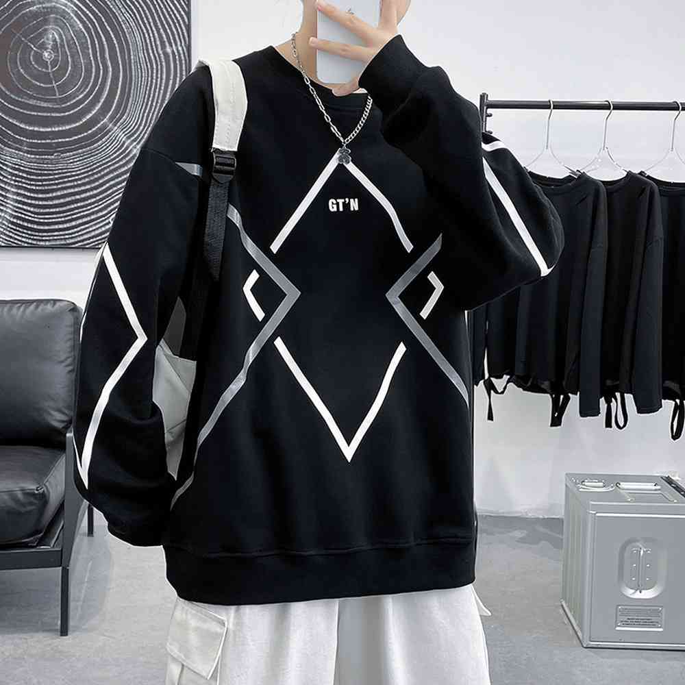 Women's Hoodies & Sweatshirts Male Korean fashion shirt large argyle size pattern sweatshirt streetwear men's clothing casual loose tops LCVT, 1# shoe box
Women's Hoodies & Sweatshirts Male Korean fashion shirt large argyle size pattern sweatshirt streetwear men's clothing casual loose tops LCVT, 1# shoe box