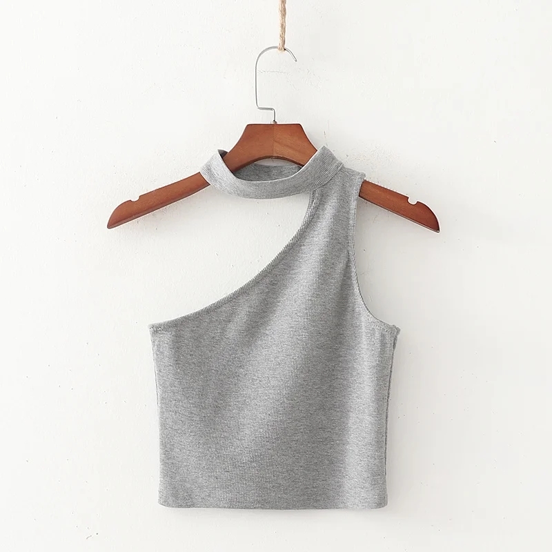 Women Vintage Strapless Short Blouses Fashion Female Shirts Halter Neck Girls Ladies Sexy Chic Tops 210521