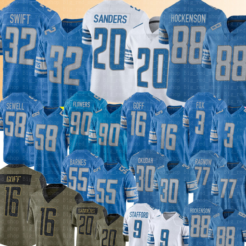 32 D'Andre Swift 20 Barry Sanders Jersey 88 T.J. Hockenson Penei Sewell Detroits Jared Goff Liones Jerseys Trey Flowers Jack Fox Frank Ragnow Jeff Okudah Derrick Barnes, Men {s-xxxl}
32 D'Andre Swift 20 Barry Sanders Jersey 88 T.J. Hockenson Penei Sewell Detroits Jared Goff Liones Jerseys Trey Flowers Jack Fox Frank Ragnow Jeff Okudah Derrick Barnes, Men {s-xxxl}
