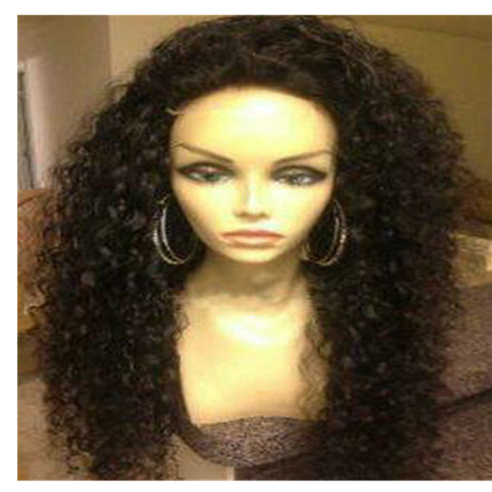 Classical Hd swiss peruvian curly virgin remy lace front wig real human hair kinky 360 full frontal wigs for black women Grade 9A diva1 130%density