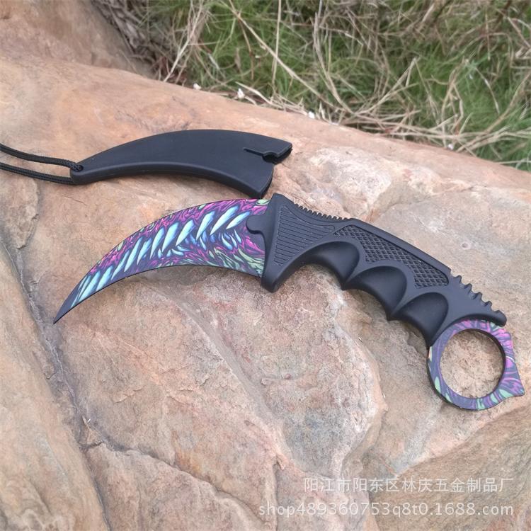 Factory Direct Sales Monster Tooth Machete Knife Game CSGO Claw Knife Outdoor Knife Claw Camping Machete Tactical Straight
Factory Direct Sales Monster Tooth Machete Knife Game CSGO Claw Knife Outdoor Knife Claw Camping Machete Tactical Straight