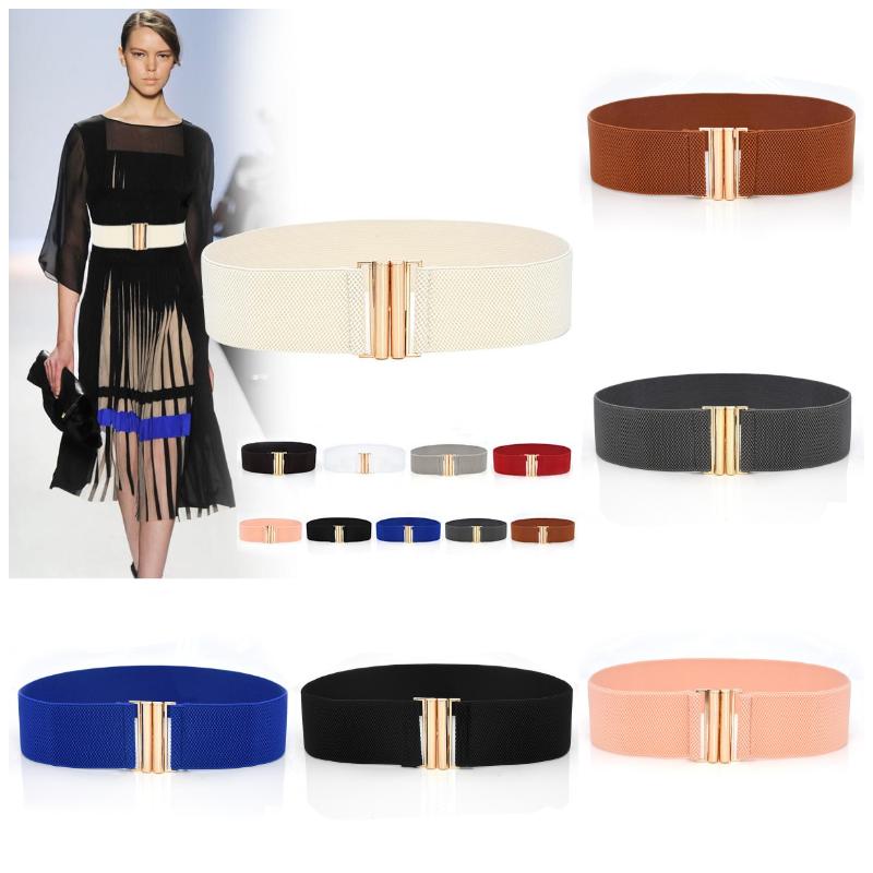 Belts 1PC Sexy Vintage Women Girdle Waistband Elastic Stretch Wide Large Waist Belt 6CM Gold Buckle Female Popu Brand, Black;brown
Belts 1PC Sexy Vintage Women Girdle Waistband Elastic Stretch Wide Large Waist Belt 6CM Gold Buckle Female Popu Brand, Black;brown