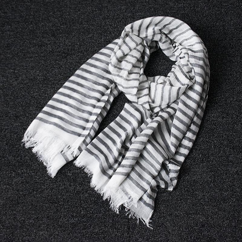 Scarves Stripe Print Cotton Linen Women Men Thin Light Scarf Lady Easy Artsy Shawl Wraps Bufanda
Scarves Stripe Print Cotton Linen Women Men Thin Light Scarf Lady Easy Artsy Shawl Wraps Bufanda