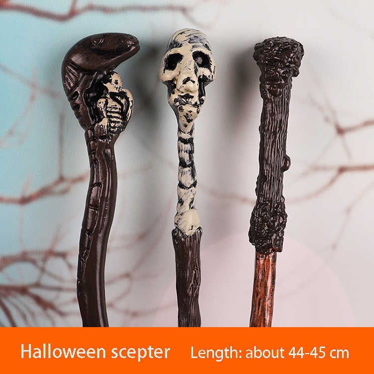 Halloween Decoration Scepter Children Adult Stage Performance Makeup Costume Props Harry Potter Magic Wand Simulation Props P0827
Halloween Decoration Scepter Children Adult Stage Performance Makeup Costume Props Harry Potter Magic Wand Simulation Props P0827