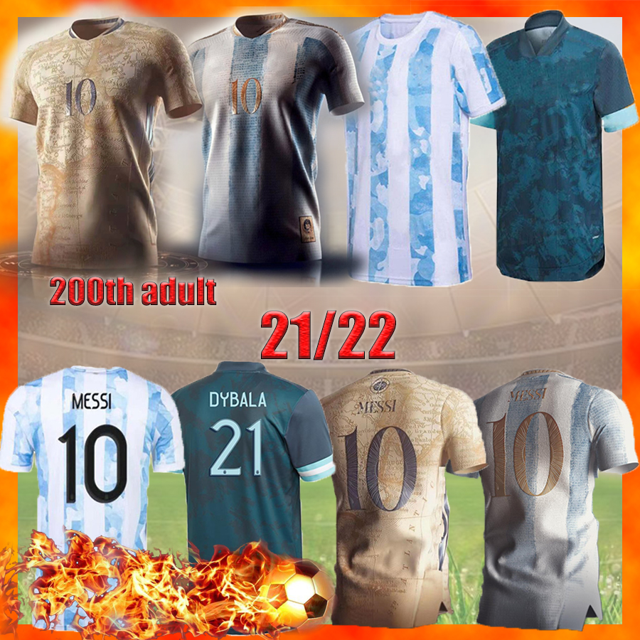Argentina MESSI soccer jerseys 200th anniversary shirts DYBALA MARADONA football jersey KUN AGUERO LO CELSO L.MARTINEZ Camiseta de Argentine 21/22 home away, 2020 home+wc2022 patches
Argentina MESSI soccer jerseys 200th anniversary shirts DYBALA MARADONA football jersey KUN AGUERO LO CELSO L.MARTINEZ Camiseta de Argentine 21/22 home away, 2020 home+wc2022 patches