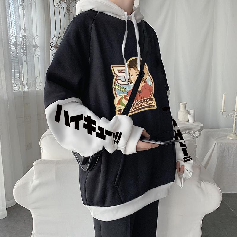 Men's Hoodies & Sweatshirts Japanese Anime Haikyuu Manga Unisex Clothing Winter Pullovers Harajuku Nekoma High School Kozume Kenma No.5, Blue
Men's Hoodies & Sweatshirts Japanese Anime Haikyuu Manga Unisex Clothing Winter Pullovers Harajuku Nekoma High School Kozume Kenma No.5, Blue