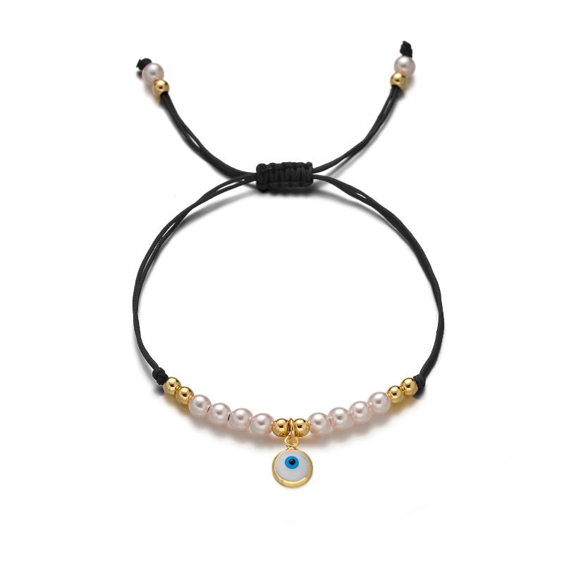 Charm Bracelets 2021 Classic Round Eye Imitation Pearl Women Bracelet Colorful Pave CZ Braided Macrame Bead Rope For Jewelry Gift
Charm Bracelets 2021 Classic Round Eye Imitation Pearl Women Bracelet Colorful Pave CZ Braided Macrame Bead Rope For Jewelry Gift