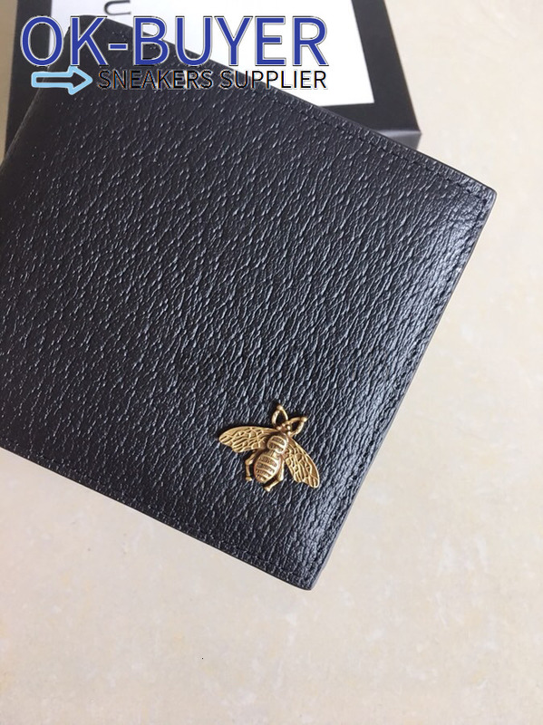 quality black genuinel leather gold bee short mens with box s womens wallet purse card holder, Wallet with original box
quality black genuinel leather gold bee short mens with box s womens wallet purse card holder, Wallet with original box
