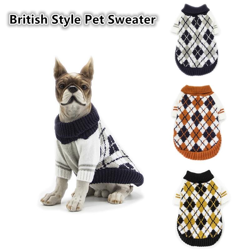 Dog Apparel British Style Knitting Perro Clothes Small Dogs Sweater For Yorkshire Terrier Chihuahua Pet Lovers Favourite Outfit
Dog Apparel British Style Knitting Perro Clothes Small Dogs Sweater For Yorkshire Terrier Chihuahua Pet Lovers Favourite Outfit