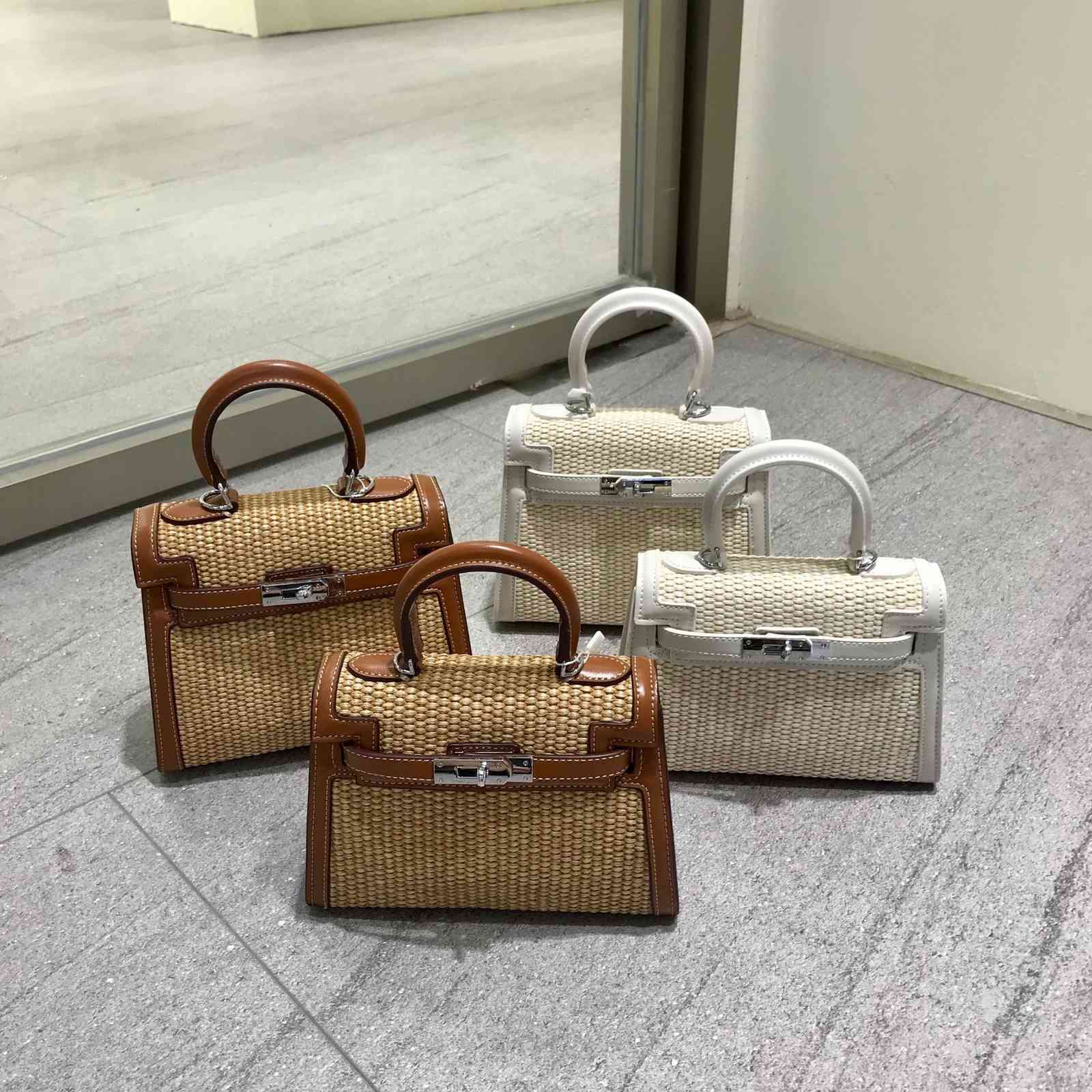 Knitting hand-held kellys women's summer 2021 trendy Outlet straw woven messenger Guangzhou Luxuryss yw0WST
Knitting hand-held kellys women's summer 2021 trendy Outlet straw woven messenger Guangzhou Luxuryss yw0WST