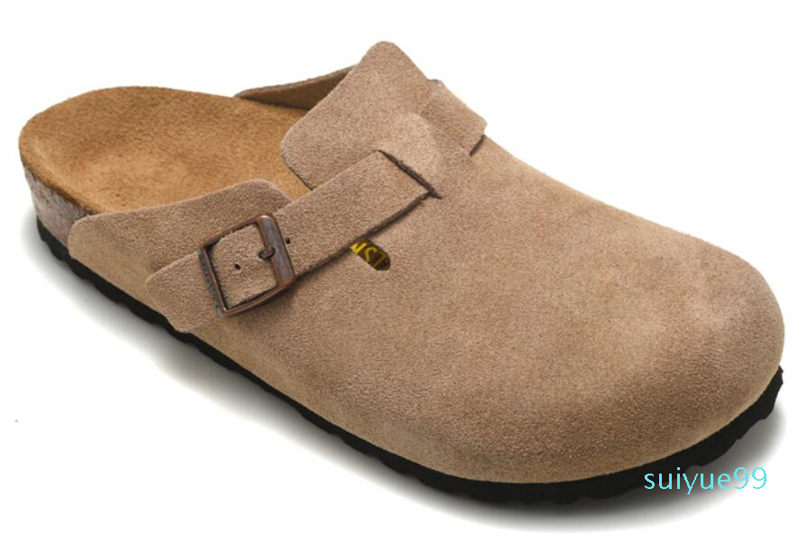 2021 quality Women mens flip flops outdoor sandals Real leather Boston slippers shoe buckles designers luxury Mocassin Hombre 35
2021 quality Women mens flip flops outdoor sandals Real leather Boston slippers shoe buckles designers luxury Mocassin Hombre 35
