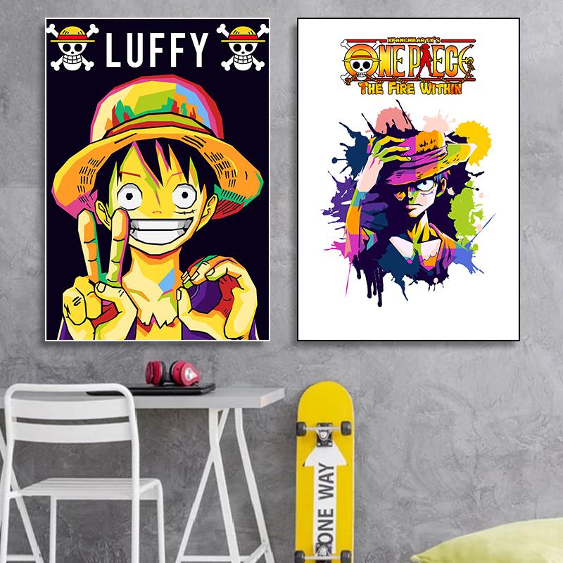 Paintings One Piece Luffy Art Posters Canvas Painting Kids Bedroom Decor Living Room Mural Pictures Wall
Paintings One Piece Luffy Art Posters Canvas Painting Kids Bedroom Decor Living Room Mural Pictures Wall