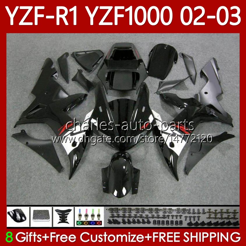 OEM Gloss Black Bodywork For YAMAHA YZF R1 1000CC YZF-1000 YZF-R1 2000-2003 Body 90No.114 YZF R 1 1000 CC YZF1000 2002 2003 2000 2001 YZFR1 02 03 00 01 Motorcycle Fairing, No. 1
OEM Gloss Black Bodywork For YAMAHA YZF R1 1000CC YZF-1000 YZF-R1 2000-2003 Body 90No.114 YZF R 1 1000 CC YZF1000 2002 2003 2000 2001 YZFR1 02 03 00 01 Motorcycle Fairing, No. 1