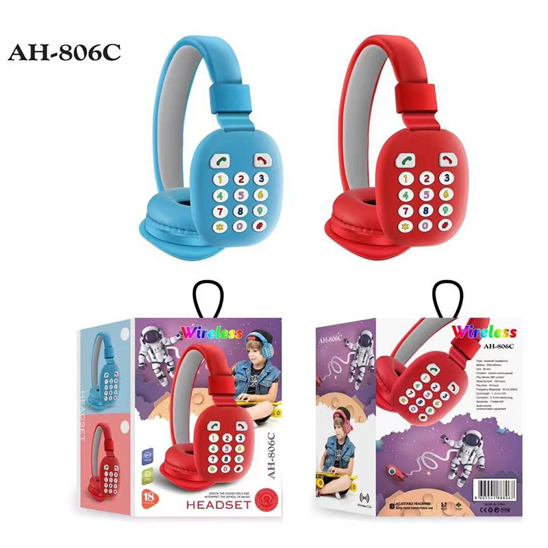 New style AH-806C earphones Wireless Bluetooth Headband Game Headphones For Kids Gift Colorful Bt 5.0 Headset
New style AH-806C earphones Wireless Bluetooth Headband Game Headphones For Kids Gift Colorful Bt 5.0 Headset