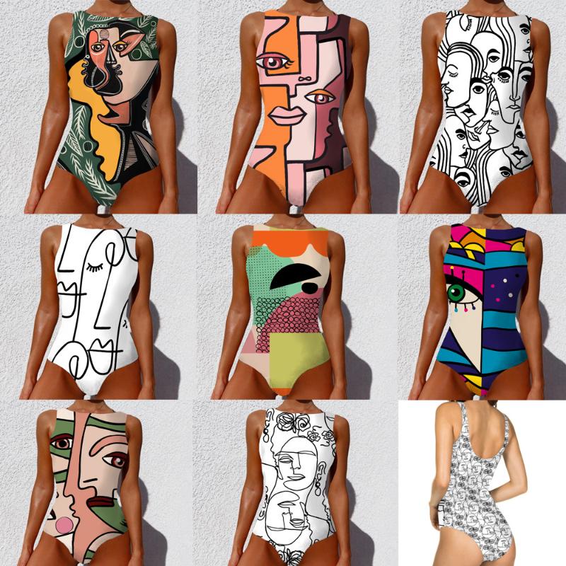 Sexy Print One Piece Swimsuit Closed Size Swimwear Push Up Women Flower Vintage Body Swim Beach Pool Bathing Suit One-Piece Suits
Sexy Print One Piece Swimsuit Closed Size Swimwear Push Up Women Flower Vintage Body Swim Beach Pool Bathing Suit One-Piece Suits