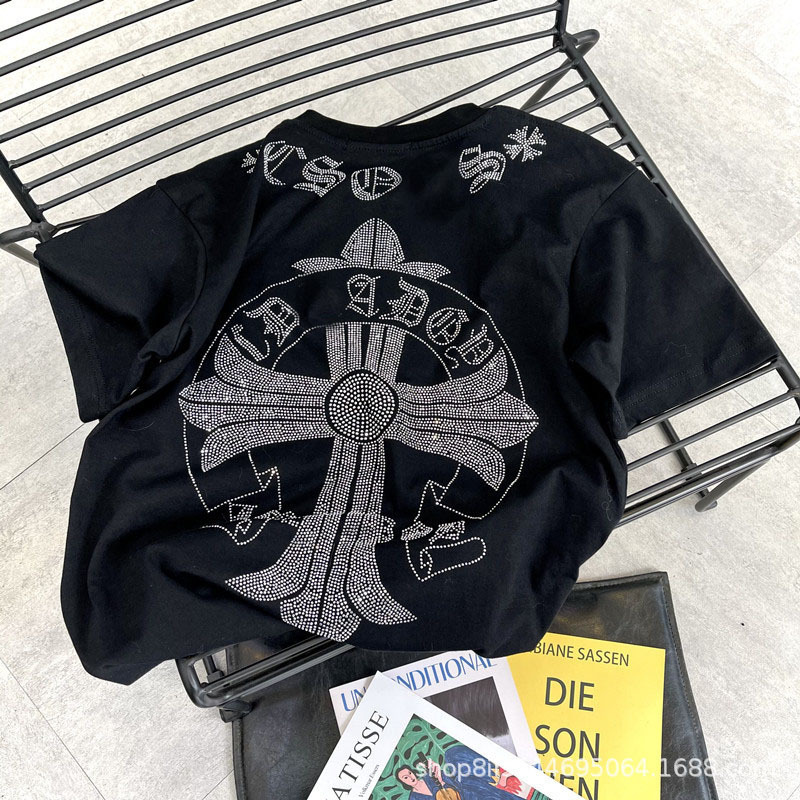 t shirt 2021 summer fashion brand diamond black sanskrit paris crew neck short sleeve loose, White;black
t shirt 2021 summer fashion brand diamond black sanskrit paris crew neck short sleeve loose, White;black