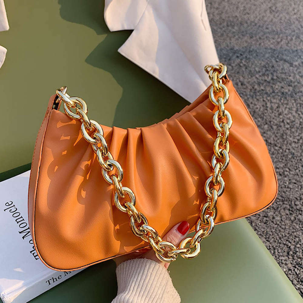 Leather Women's Shoulder Bags Quality Gold Thick Chain Purse and Handbags for Women Clutch Ladies Hobos Bag, Red shoulder bag
Leather Women's Shoulder Bags Quality Gold Thick Chain Purse and Handbags for Women Clutch Ladies Hobos Bag, Red shoulder bag