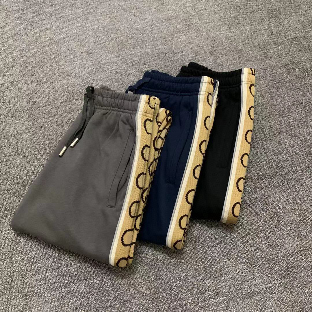 Mens Track Pant Casual Designer High Quality Solid Color Joggers Pants Rainbow side stripes PantTrousers Elastic Waist, Custom clothes
Mens Track Pant Casual Designer High Quality Solid Color Joggers Pants Rainbow side stripes PantTrousers Elastic Waist, Custom clothes
