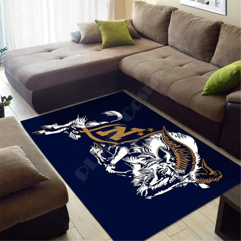 Carpets Navy Seabee Area Rug 3D All Over Printed Non-slip Mat Dining Room Living Soft Bedroom Carpet 01