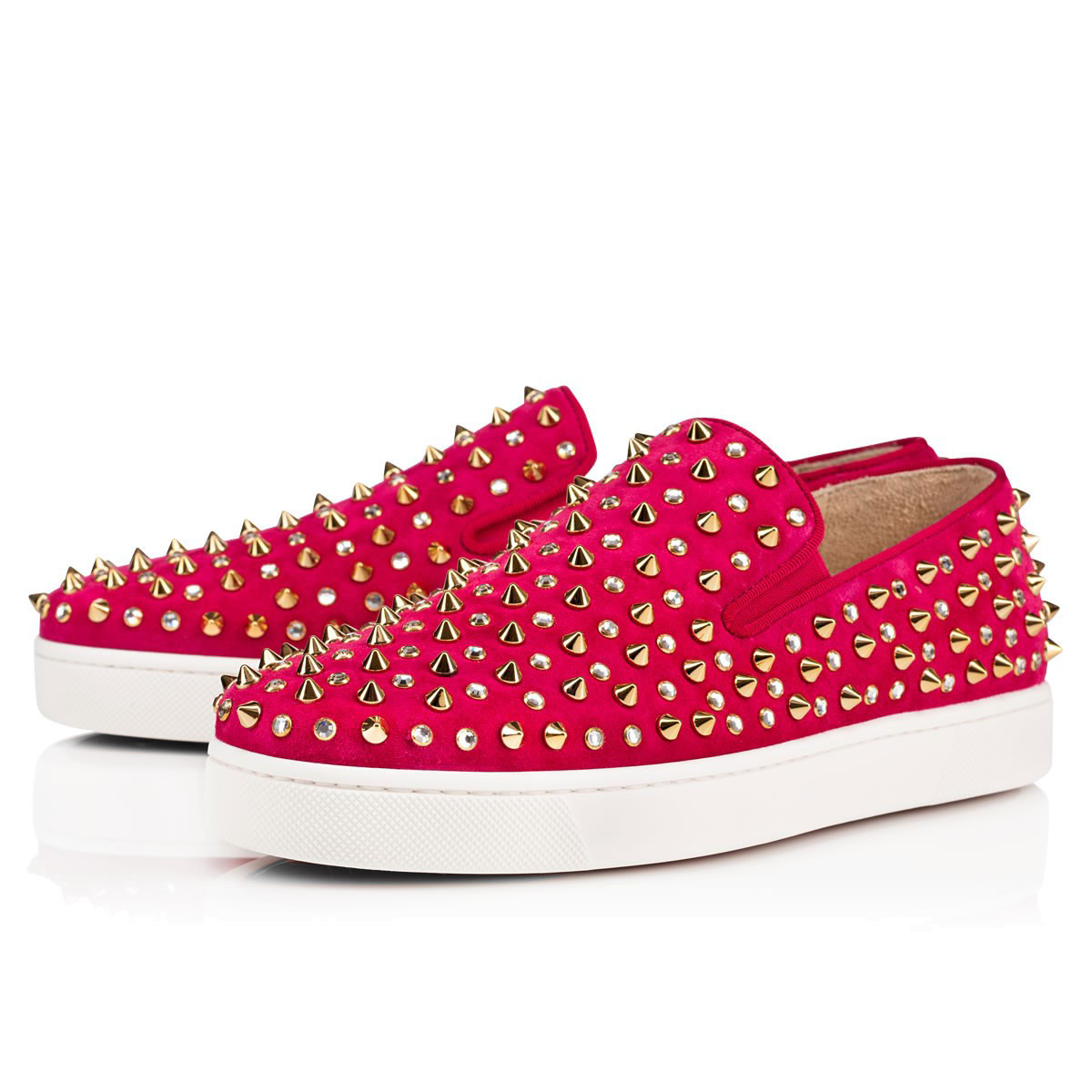 Australia Platform Mens Womens Casual Shoes High Quality Fashion Sneakers Red Bottom Slip-On Silver Spikes Adorn, Black
Australia Platform Mens Womens Casual Shoes High Quality Fashion Sneakers Red Bottom Slip-On Silver Spikes Adorn, Black