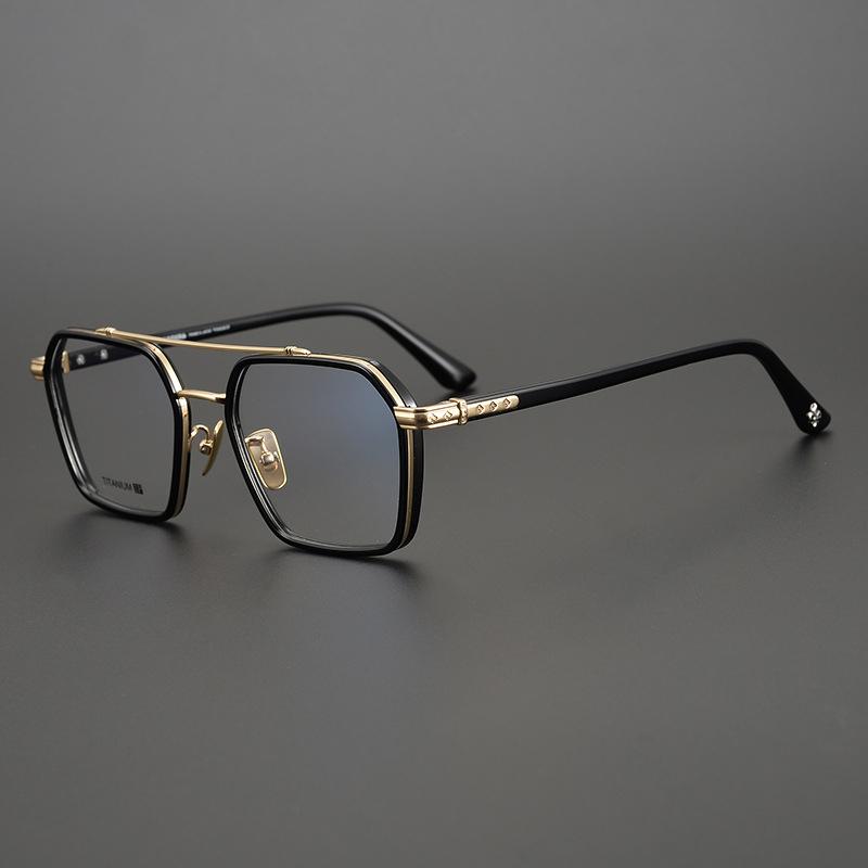 Fashion Sunglasses Frames Oversized Titanium Frame Acetate Eyeglasses Men Women Prescription Optical Glasses Myopia Eyewear
Fashion Sunglasses Frames Oversized Titanium Frame Acetate Eyeglasses Men Women Prescription Optical Glasses Myopia Eyewear