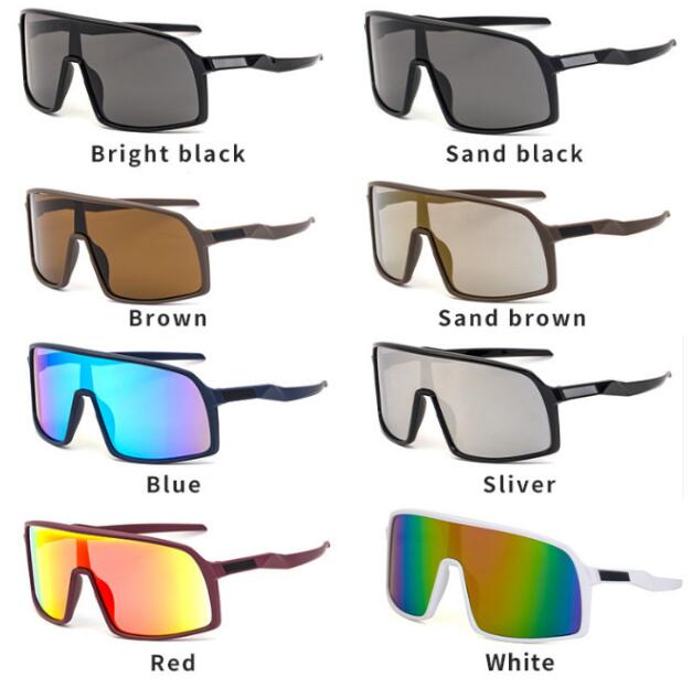 10PCS Colorful Glasses Trendy One-piece Eyewear European and American Outdoor Sports Sunglasses Skiing Mountaineering Ultraviolet-proof Eyeglasses Y128
10PCS Colorful Glasses Trendy One-piece Eyewear European and American Outdoor Sports Sunglasses Skiing Mountaineering Ultraviolet-proof Eyeglasses Y128
