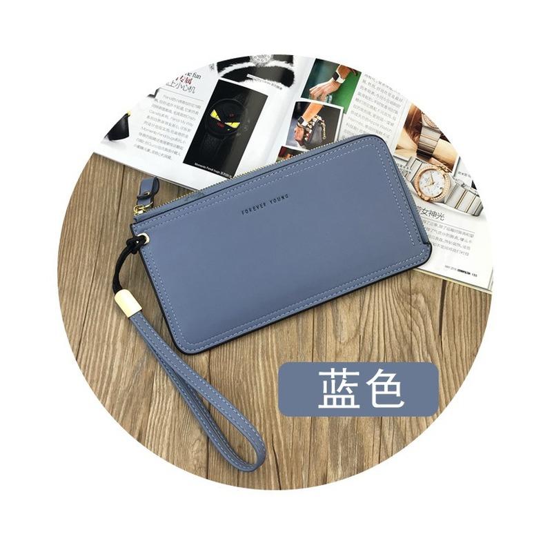 Wallets Women's Wallet Long Korean Fashion Zip Phone Case Purse Ultra-thin Clutch Large Capacity With Multiple Cards Coin Boutique