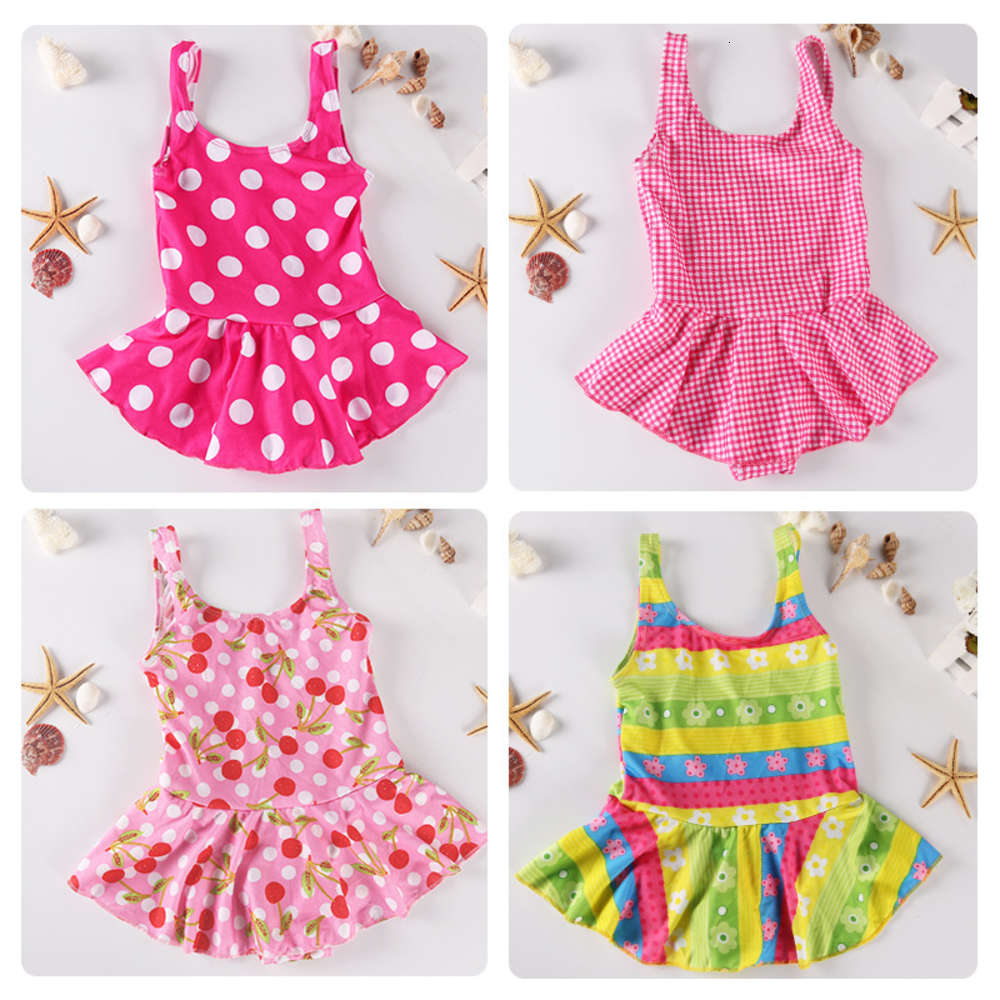 Children's swimsuit cute girl's one-piece skirt middle school children's student's, Blue
Children's swimsuit cute girl's one-piece skirt middle school children's student's, Blue
