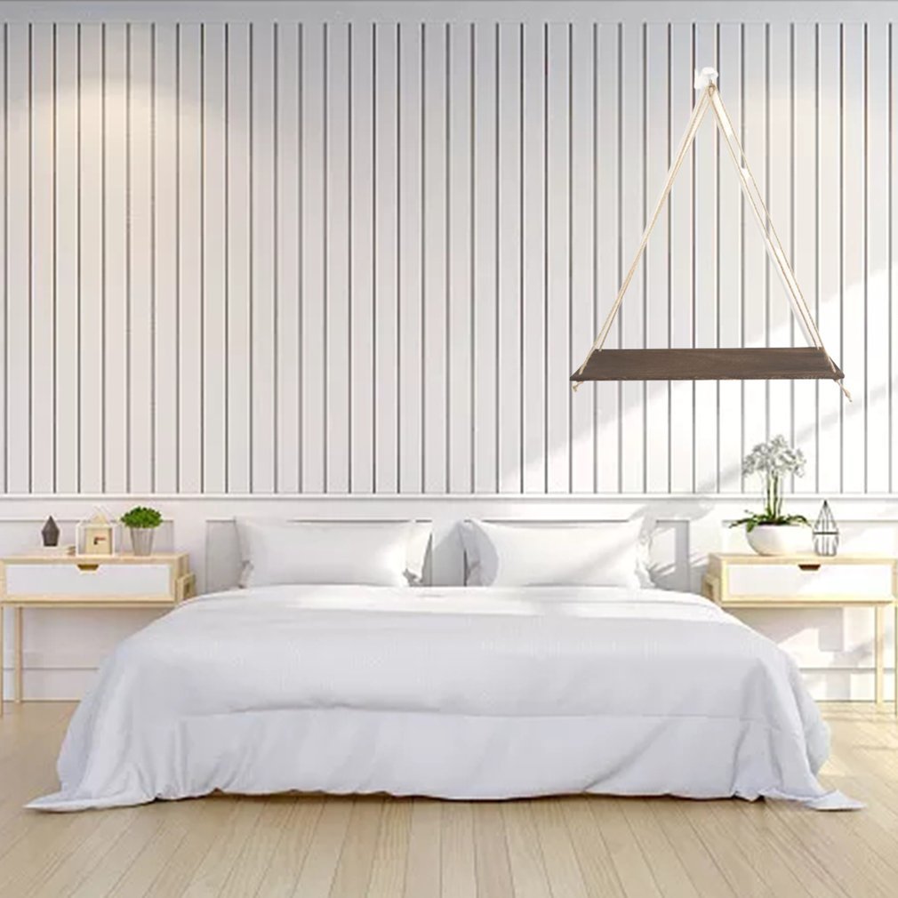 Button rope Right for wall decoration Easy to hang Modern or Rustic House Kitchen Wood Decoration Right