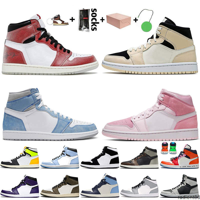 2021 Jumpman 1 Basketball Shoes Women Mens 1s Trainers Sneakers Trophy Room Chicago High OG Hyper Royal Barely Orange Digital Pink, Item31 tie dye 36-46
2021 Jumpman 1 Basketball Shoes Women Mens 1s Trainers Sneakers Trophy Room Chicago High OG Hyper Royal Barely Orange Digital Pink, Item31 tie dye 36-46