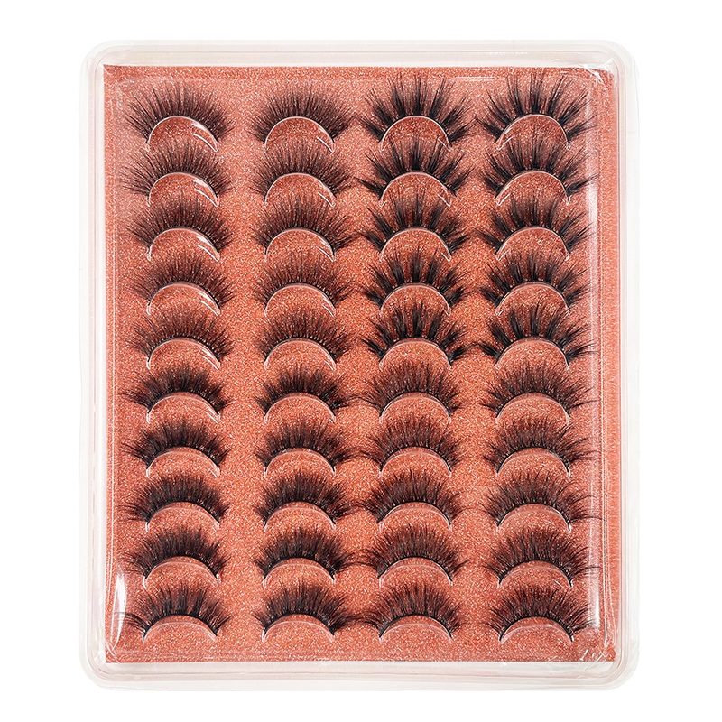 Thick Curly False Eyelashes Extensions Set 20/30/40 Pairs Light Soft & Vivid Reusable Hand Made 3D Fake Lashes Eye Makeup For Women Beauty Easy To Wear DHL
Thick Curly False Eyelashes Extensions Set 20/30/40 Pairs Light Soft & Vivid Reusable Hand Made 3D Fake Lashes Eye Makeup For Women Beauty Easy To Wear DHL