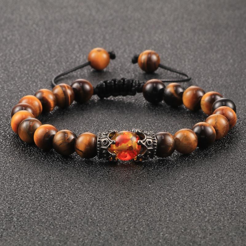 Beaded, Strands Natural Men Prayer Beads Bracelets Tiger Eye Black Lava Stone Fashion Counple Women Yoga Jewelry Gifts Pulseira 8mm
Beaded, Strands Natural Men Prayer Beads Bracelets Tiger Eye Black Lava Stone Fashion Counple Women Yoga Jewelry Gifts Pulseira 8mm